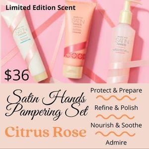 Satin Hands Citrus Rose Special Edition!